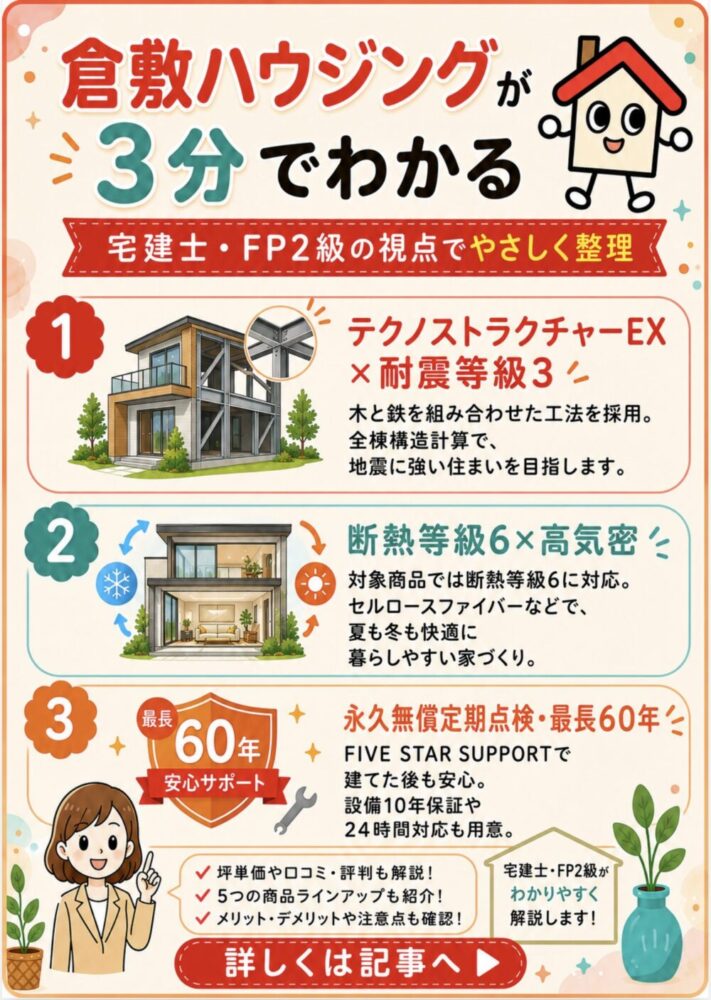倉敷ハウジングが3分でわかる宅建士講座
