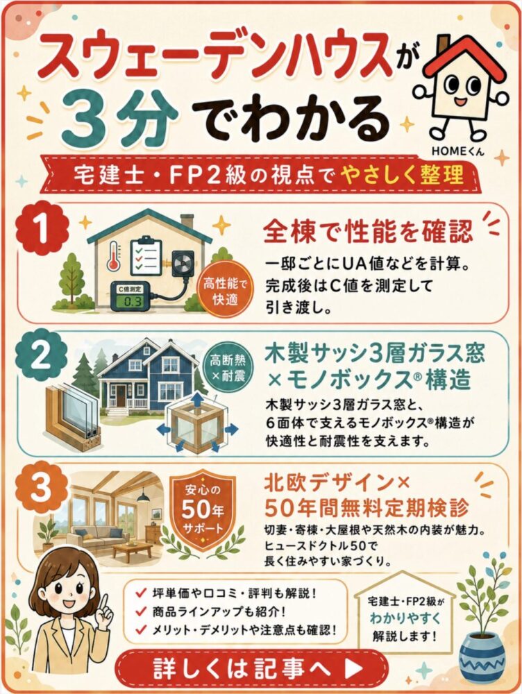 スウェーデンハウスが3分でわかる宅建士講座