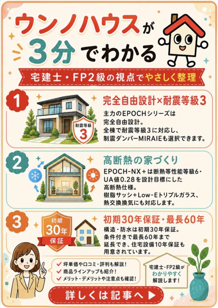 ウンノハウスが3分でわかる宅建士講座