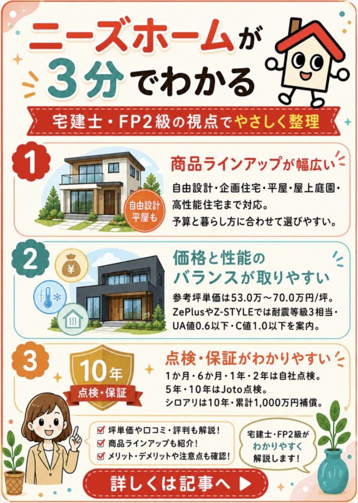 ニーズホームが3分でわかる宅建士講座