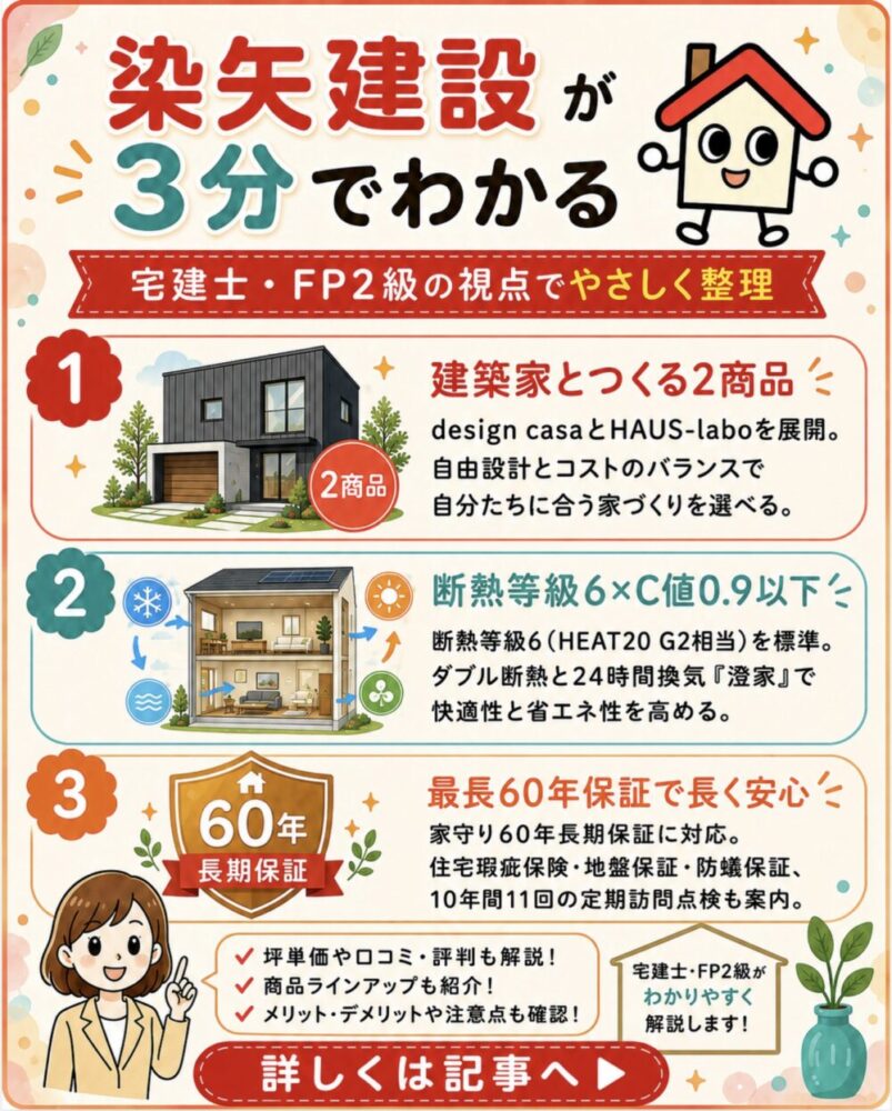 染矢建設（アローズホーム）が3分でわかる宅建士講座