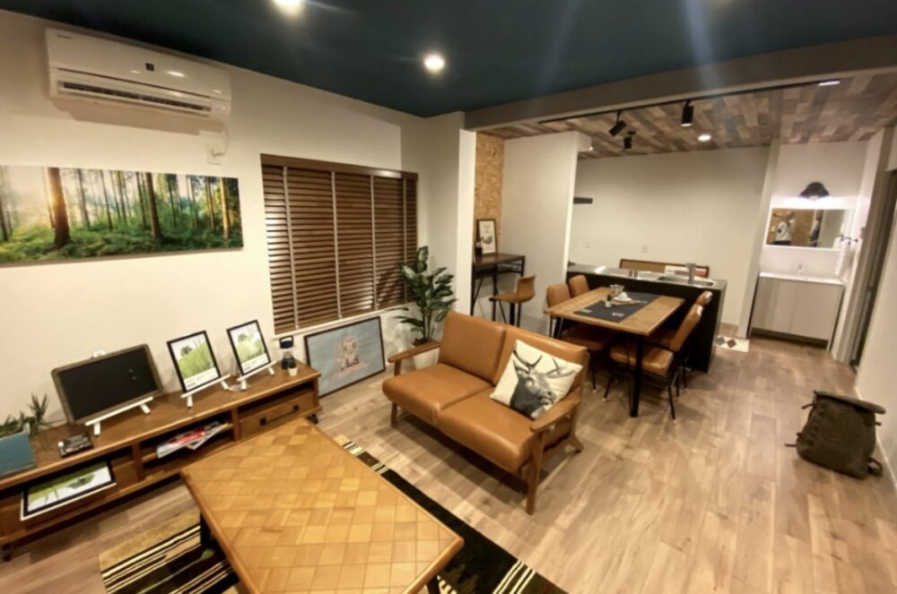 エクシエの施工事例 内観 広いLDK