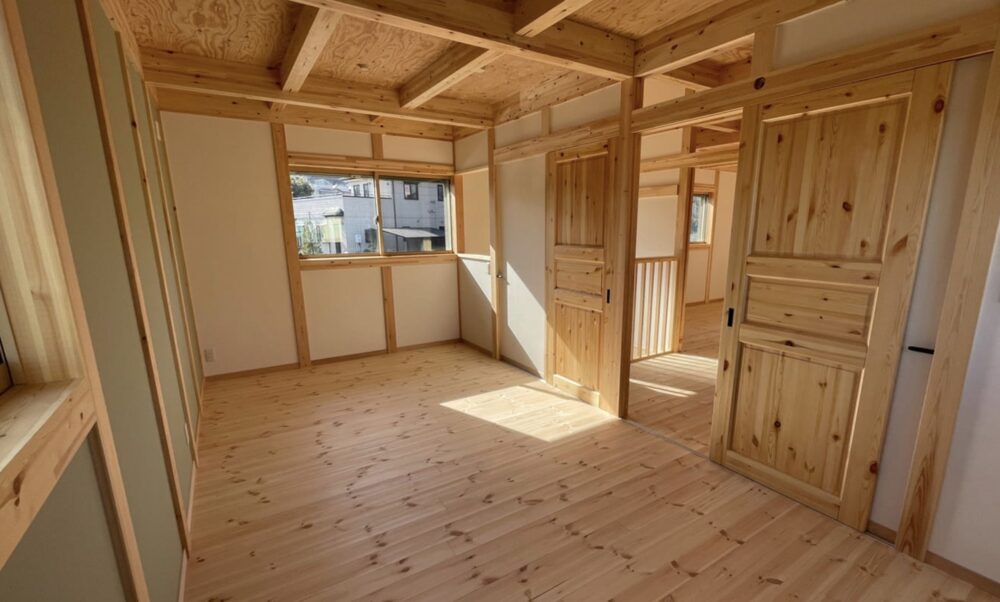青木建設の木を活かした個室施工事例