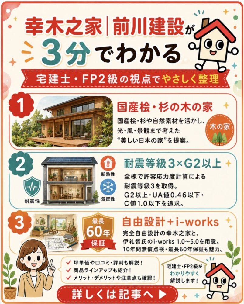 幸木之家|前川建設が3分でわかる宅建士講座