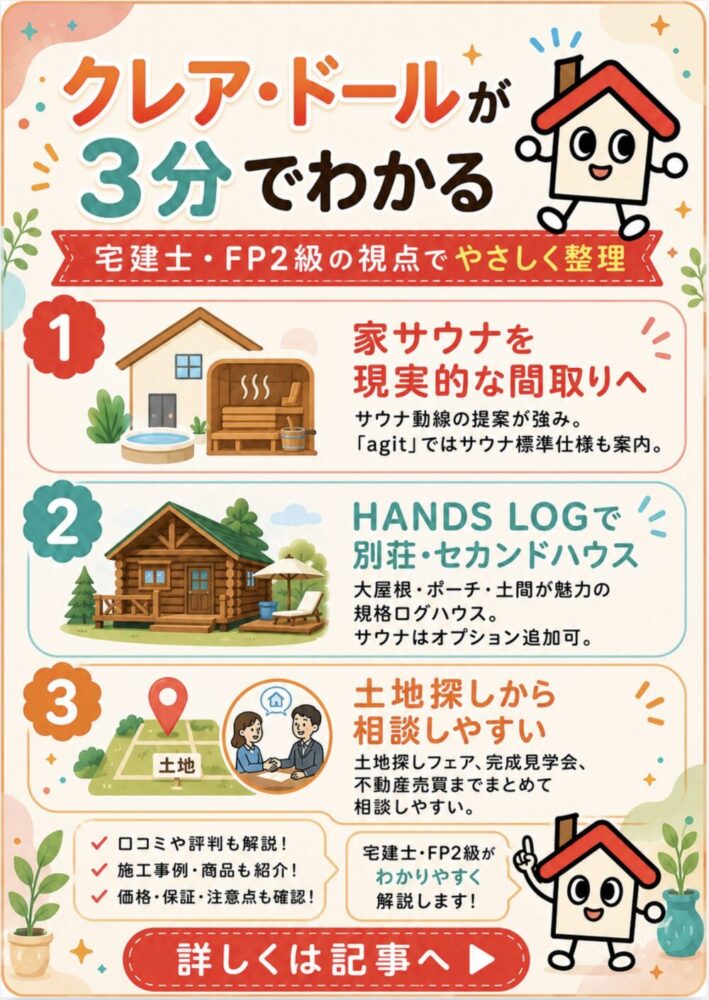 クレア・ドールが3分でわかる宅建士講座