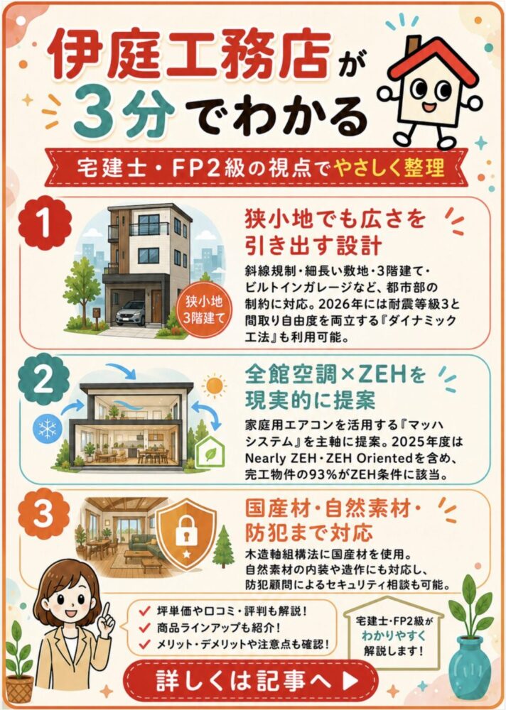 伊庭工務店が3分でわかる宅建士講座