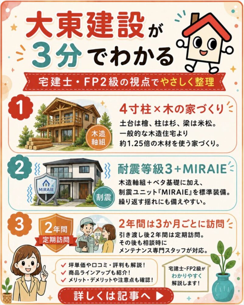 大東建設が3分でわかる宅建士講座