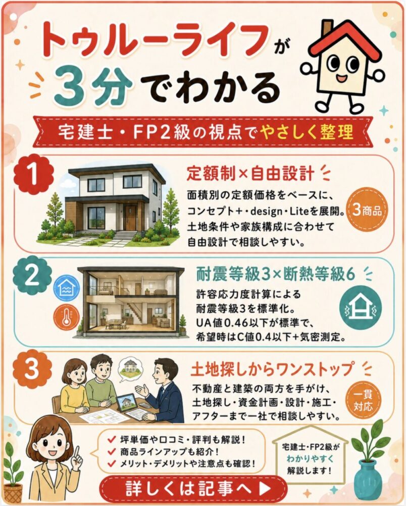 トゥルーライフが3分でわかる宅建士講座
