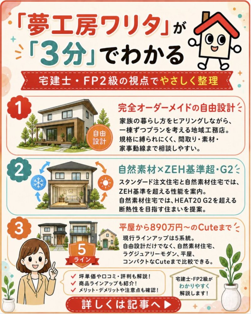 夢工房ワリタが3分でわかる宅建士講座