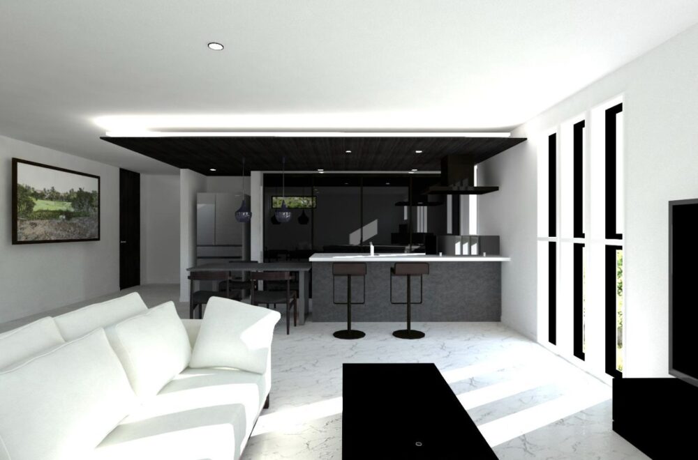 OFFICE K +DESIGNの3Dイメージパース