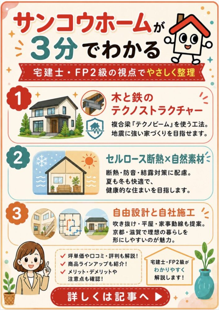 サンコウホームが3分でわかる宅建士講座