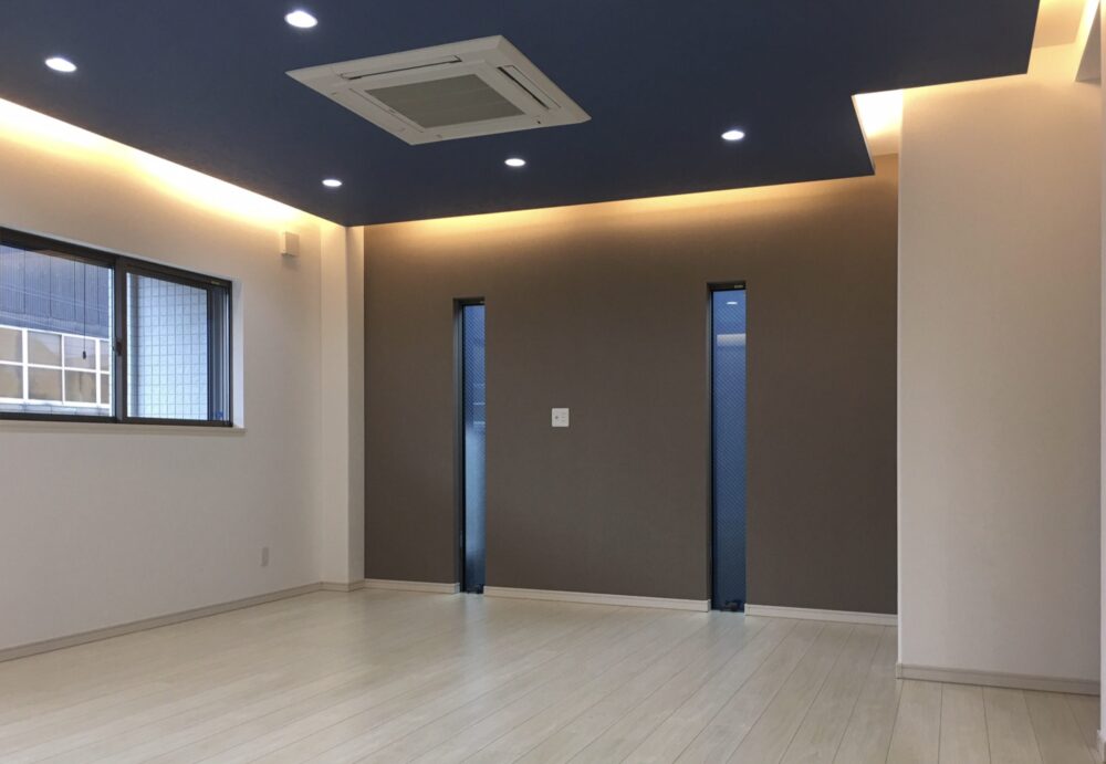 OFFICE K +DESIGNの施工事例・間接照明を使った室内