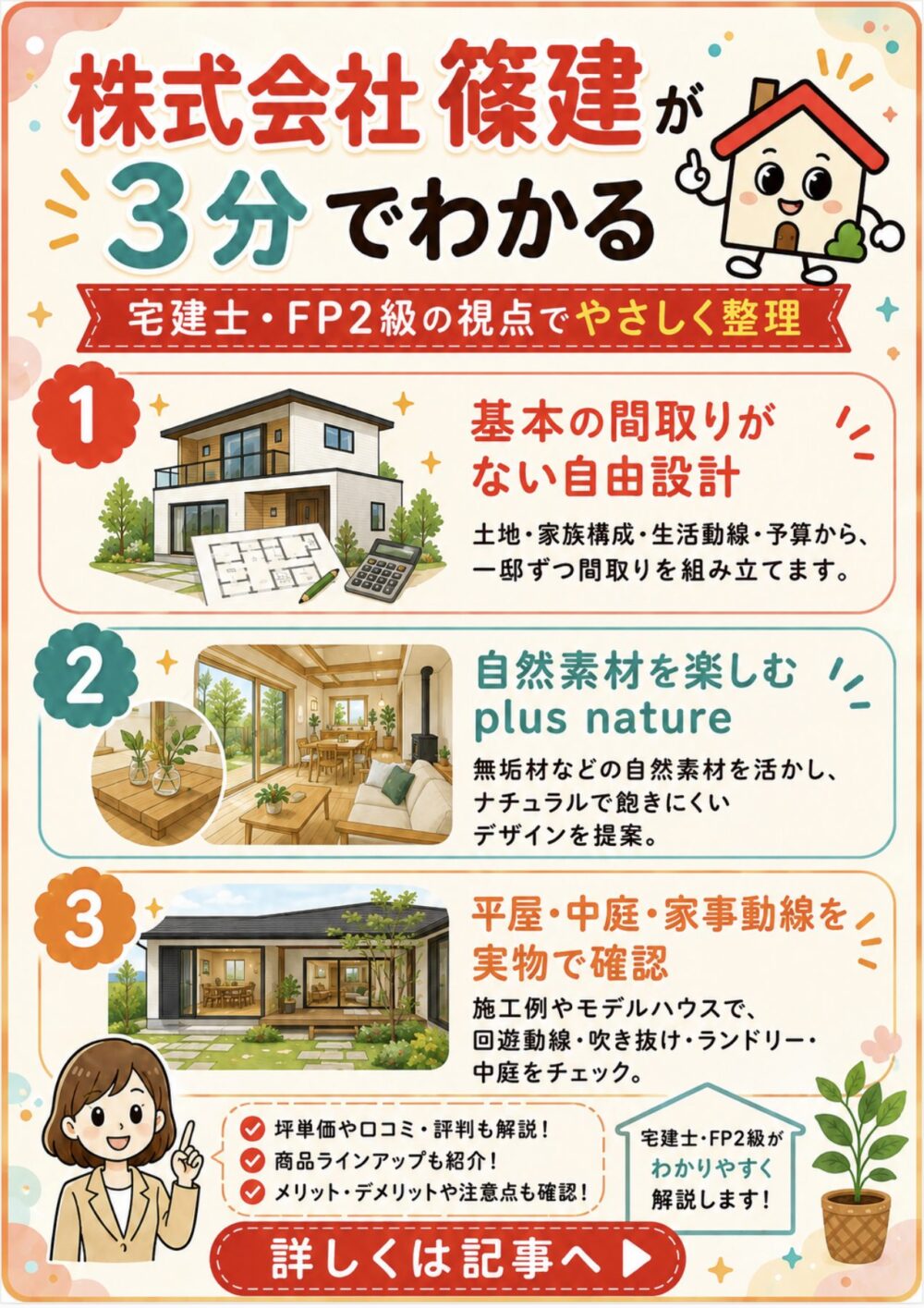 株式会社篠建が3分でわかる宅建士講座