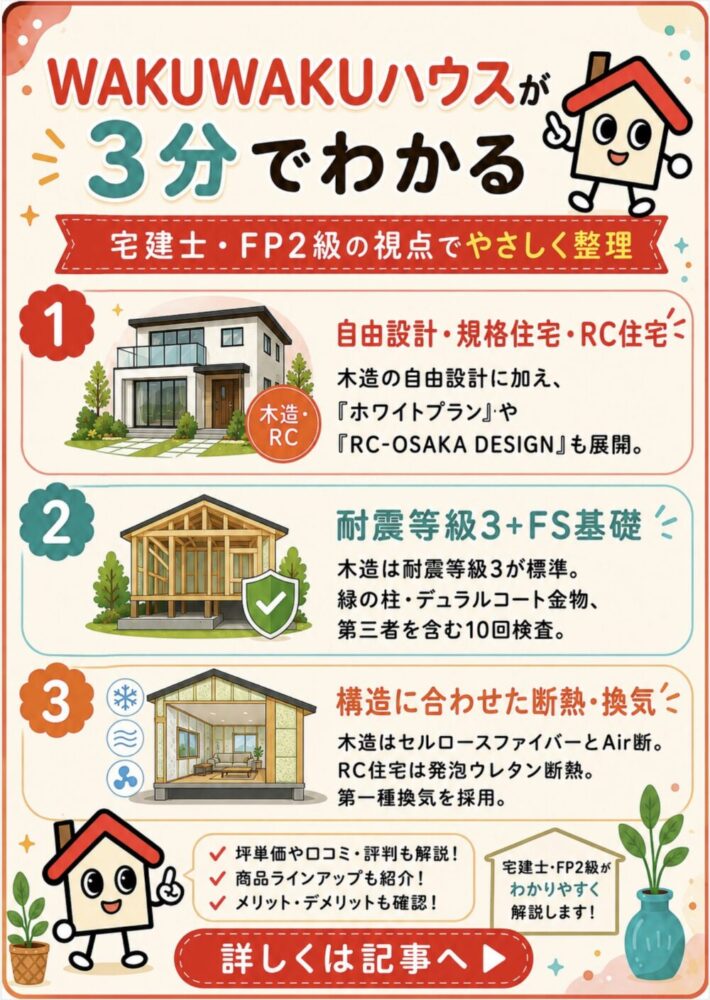 WAKUWAKUハウスが3分でわかる宅建士講座