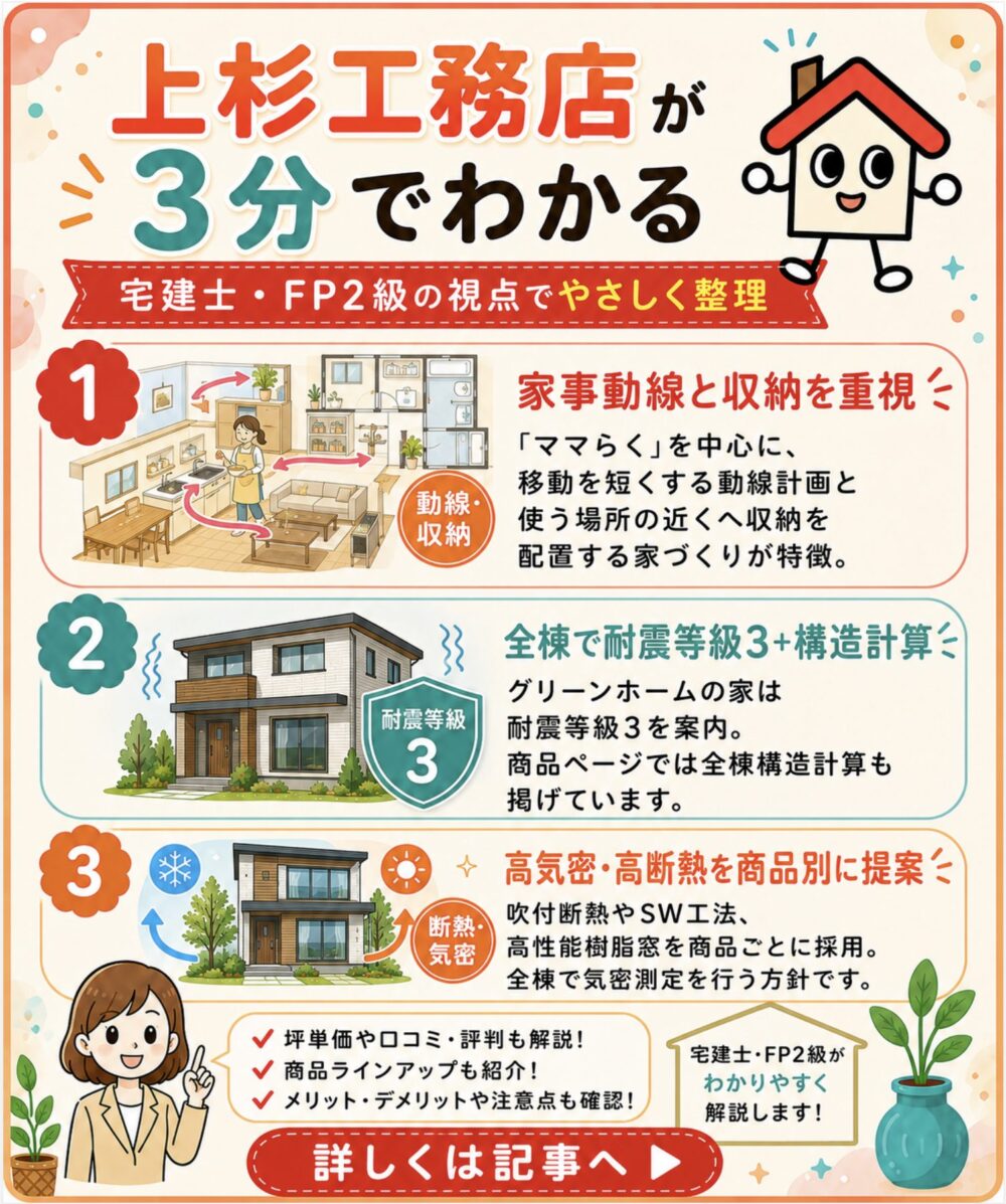 上杉工務店｜グリーンホームが3分でわかる宅建士講座