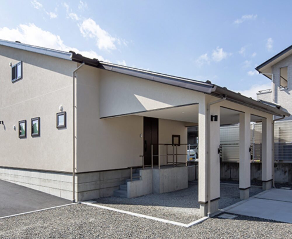 優プランの外観施工事例