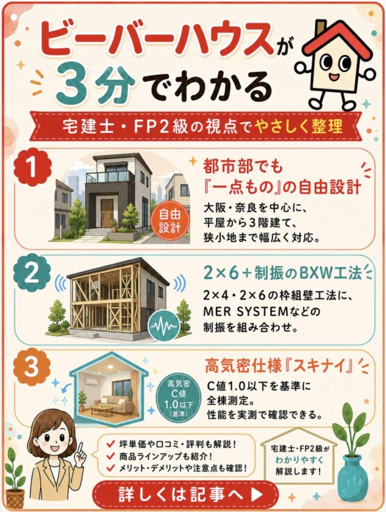 ビーバーハウスが3分でわかる宅建士講座