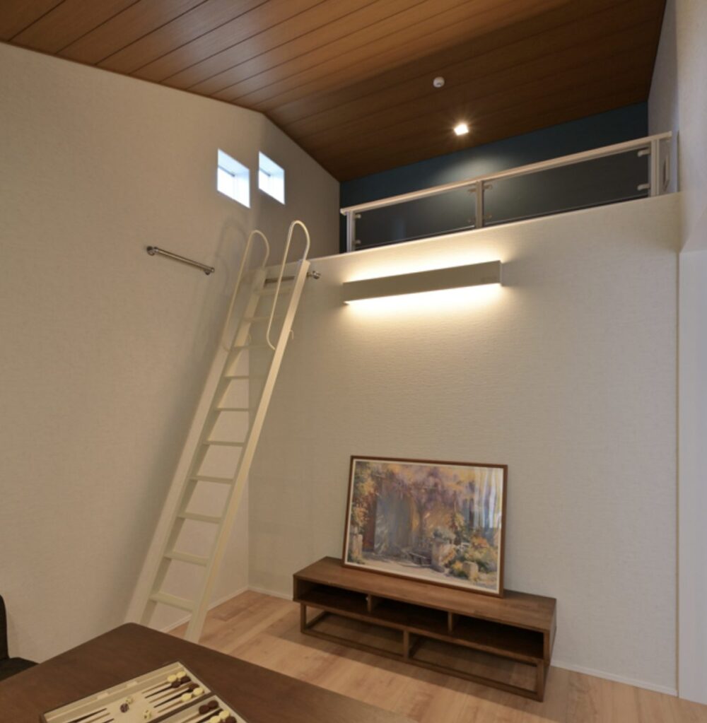 大栄建設の施工事例　子供部屋に遊び心あるロフト
