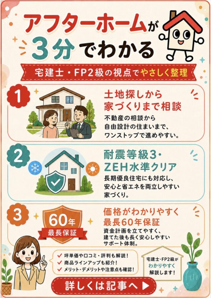 アフターホームが3分でわかる宅建士講座