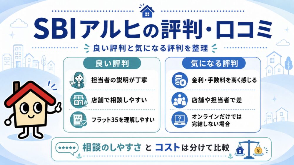 SBIアルヒの評判・口コミは？2026年の評価を確認