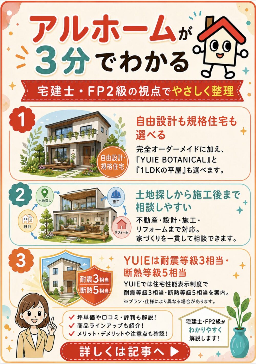 アルホームが3分でわかる宅建士講座