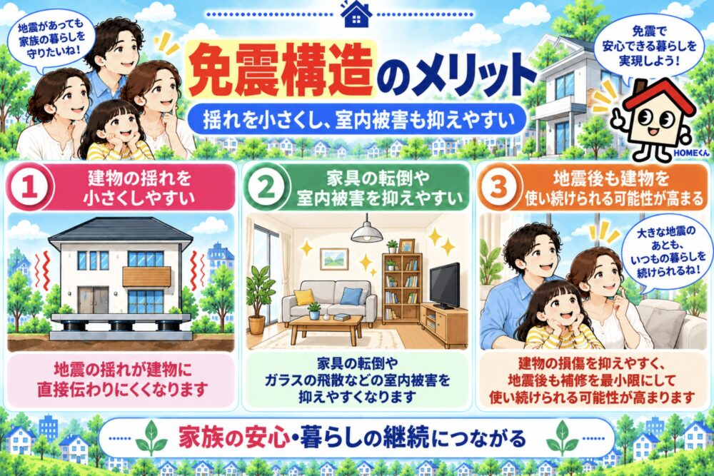 免震構造のメリット