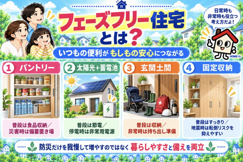 フェーズフリー住宅とは?