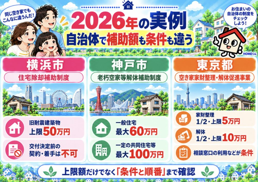 空き家 自治体によって補助額も条件もこれだけ違う