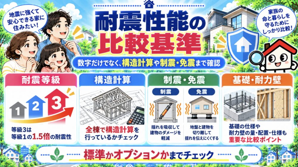 耐震性能の比較基準