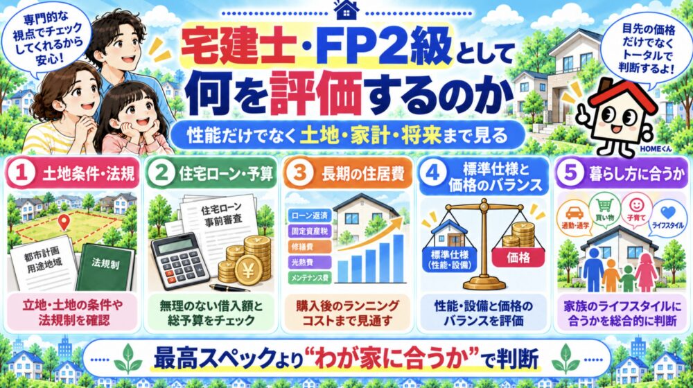 宅建士・FP2級として何を評価するのか
