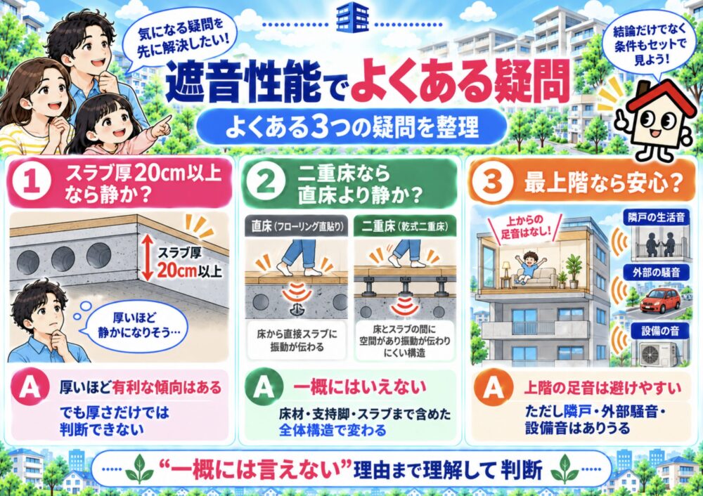遮音性能でよくある疑問