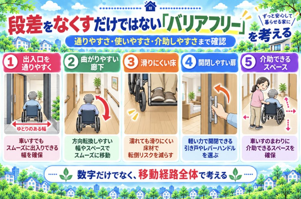 段差をなくすだけではない「バリアフリー」を考える