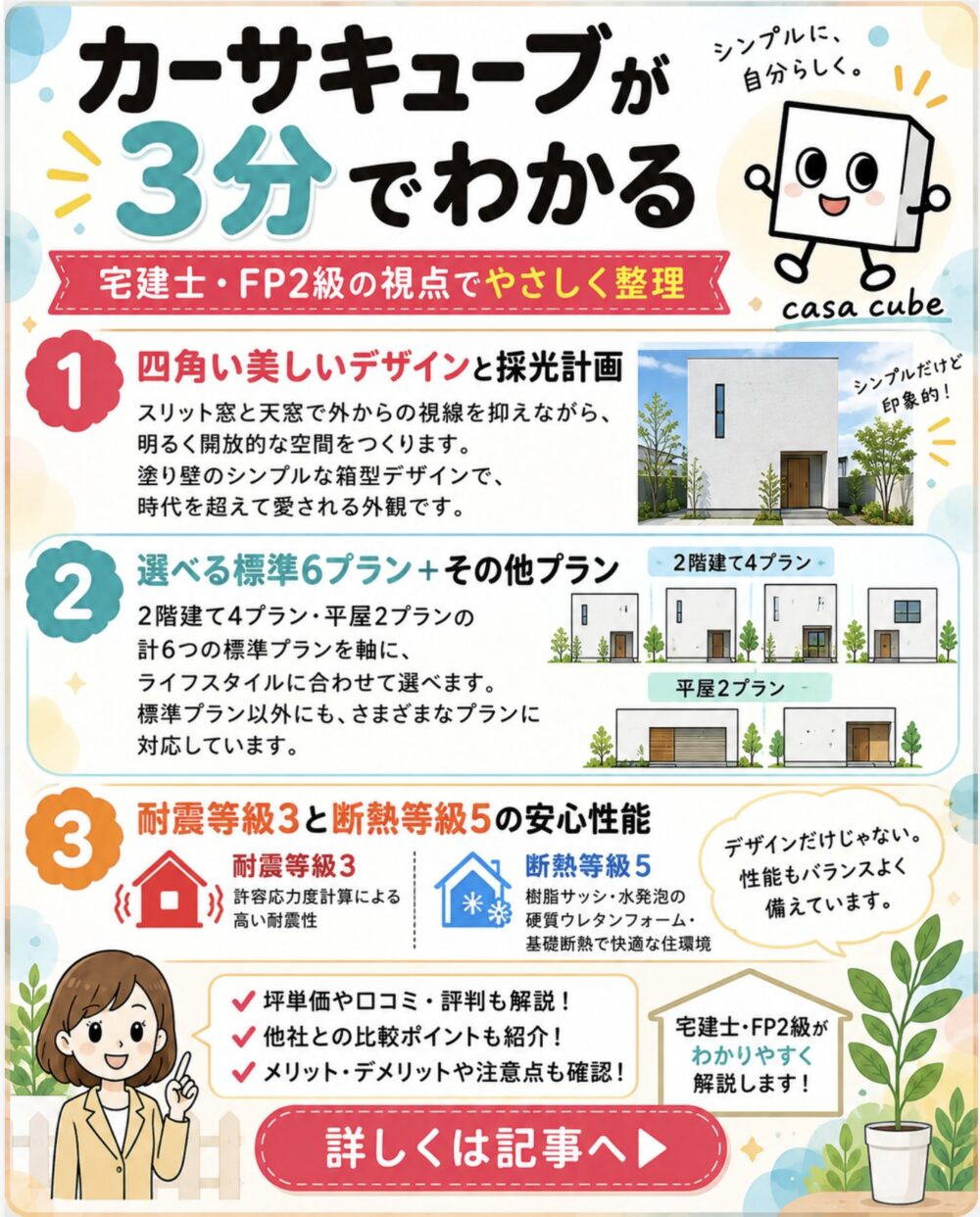 カーサキューブが3分でわかる宅建士講座