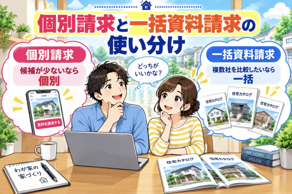 電話が心配なら「個別請求」と「一括資料請求」を使い分ける