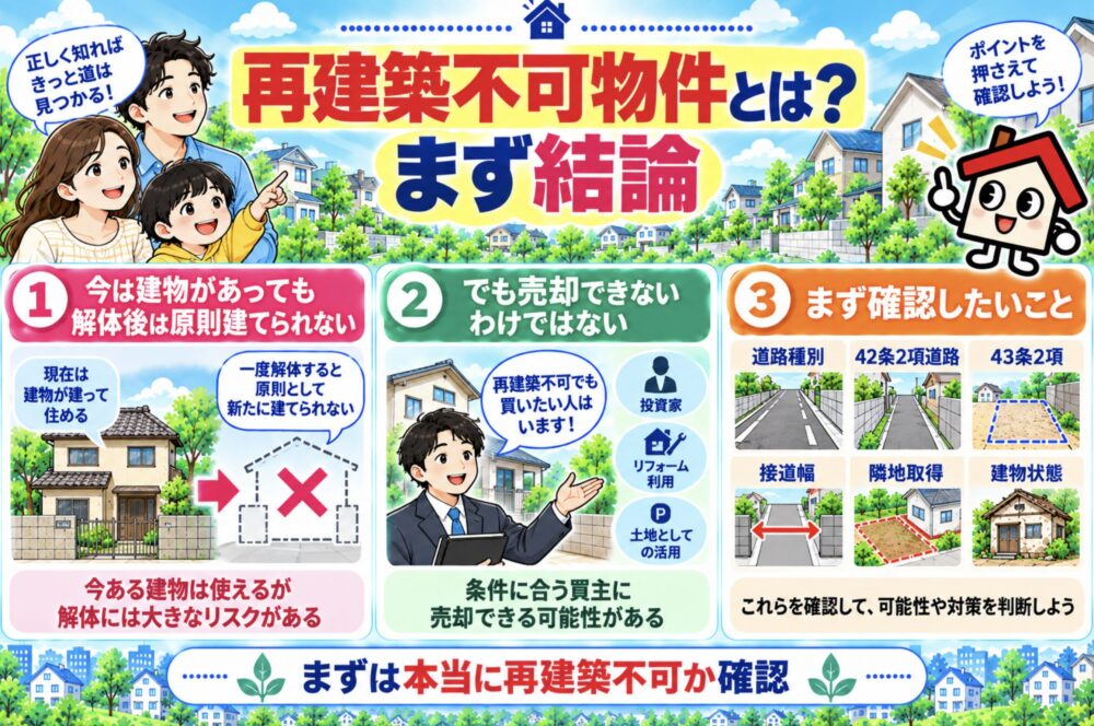 再建築不可物件とは?