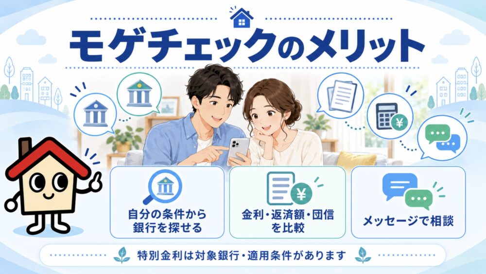 モゲチェックのメリット|ランキングを見るだけでは分からない候補を探せる