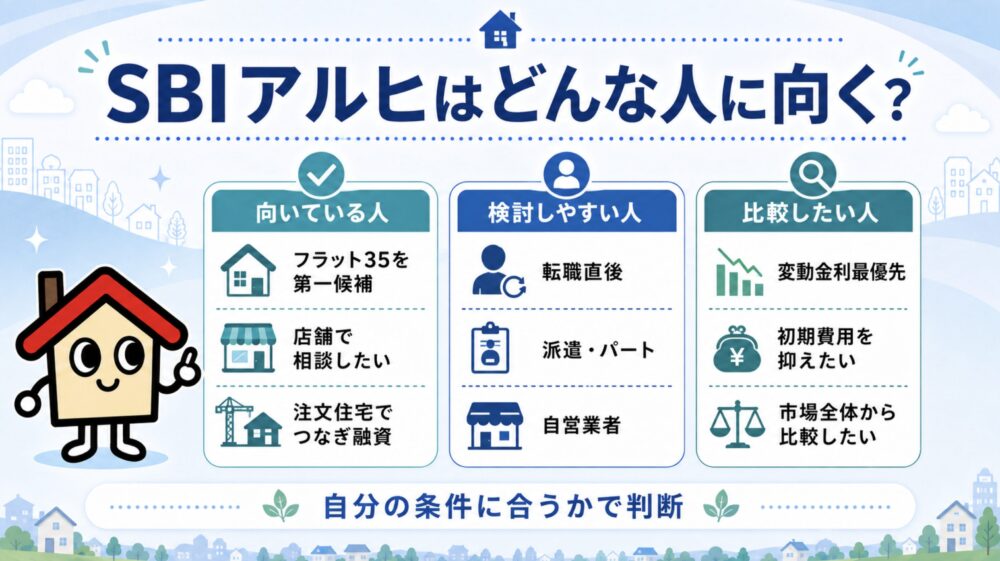 SBIアルヒが向いている人・向いていない人