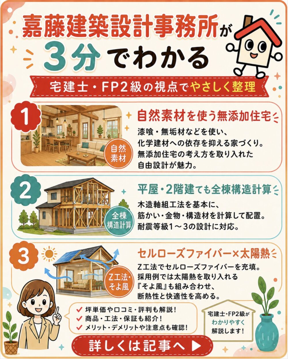 嘉藤建築設計事務所が3分でわかる宅建士講座