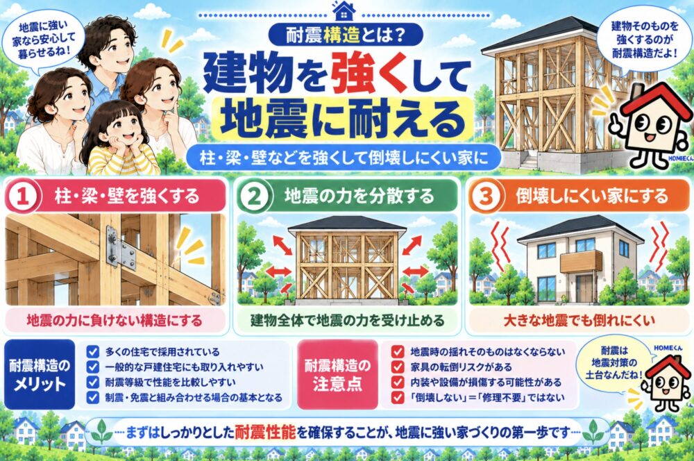 耐震構造とは？建物を強くして地震に耐える