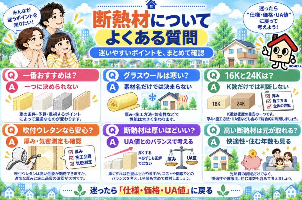 断熱材についてよくある質問
