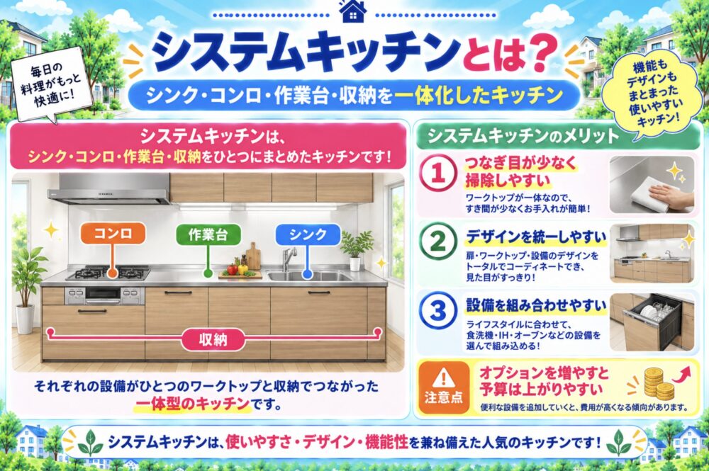 システムキッチンとは?